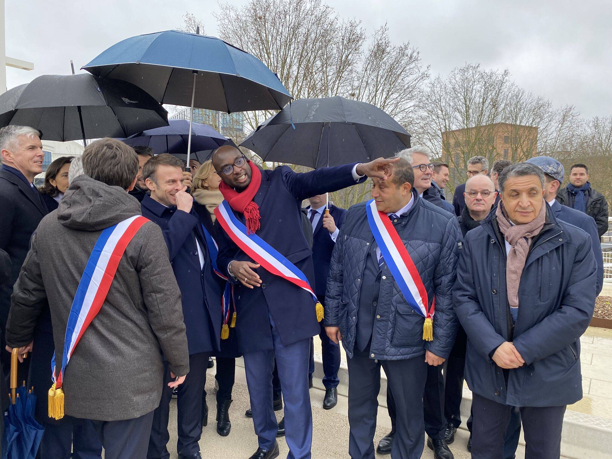 Inauguration village des athletes