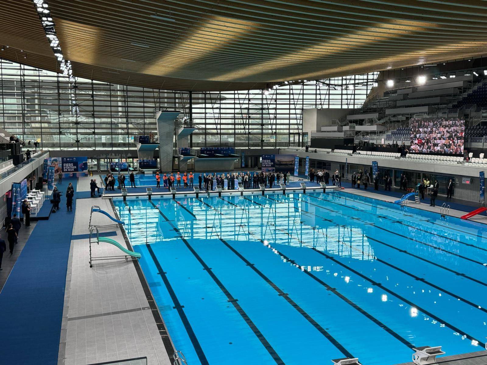 Inauguration centre aquatique