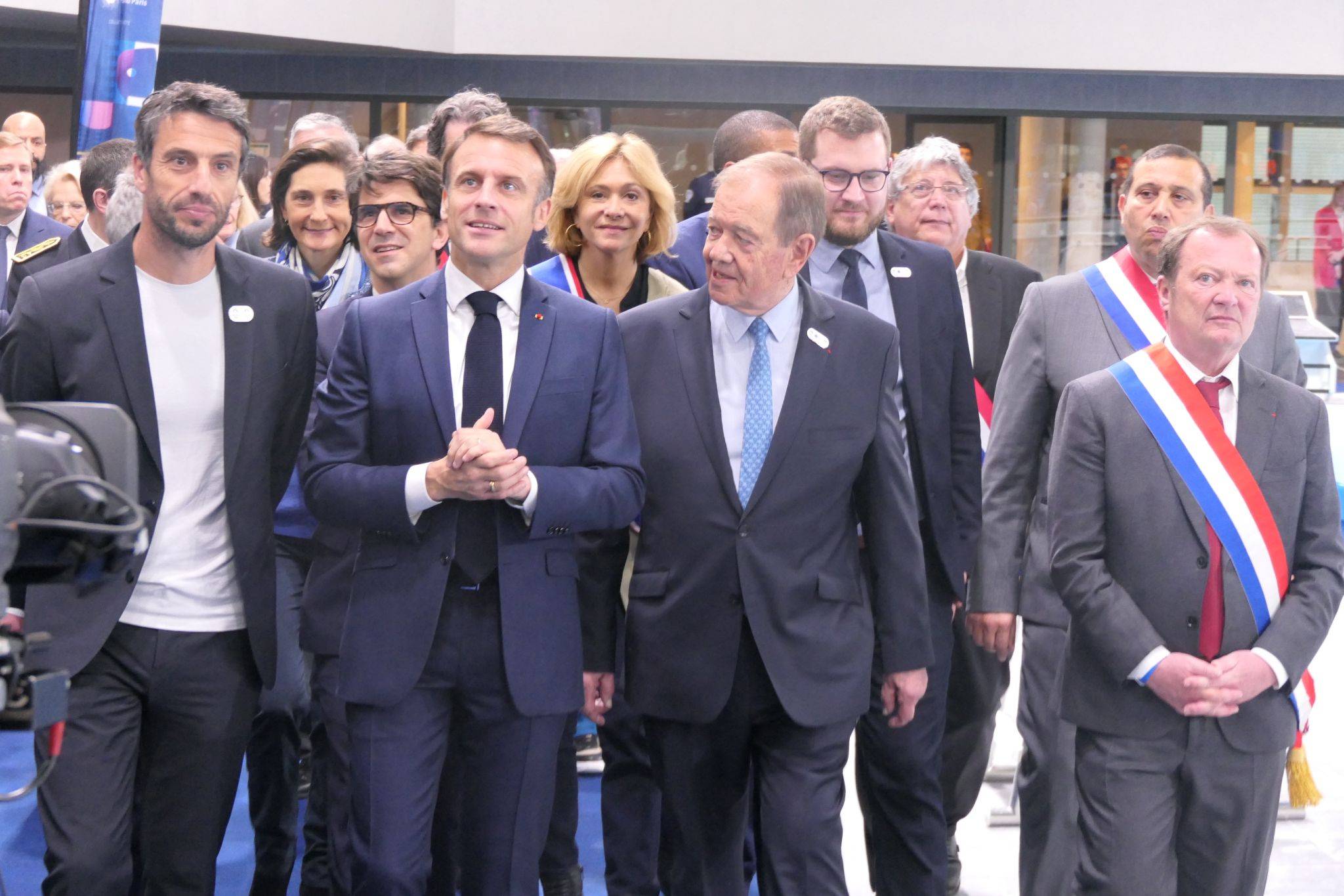 Inauguration centre aquatique